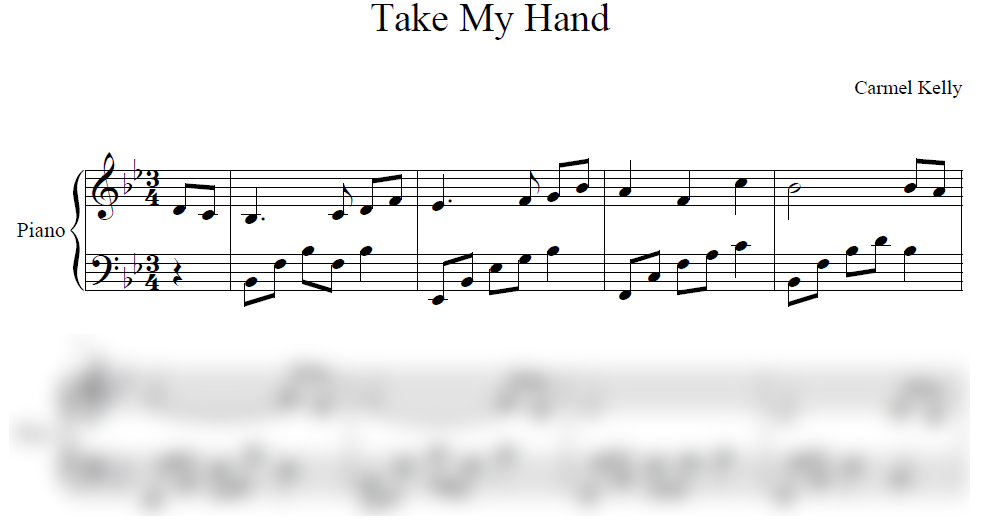 Take My Hand CD Image